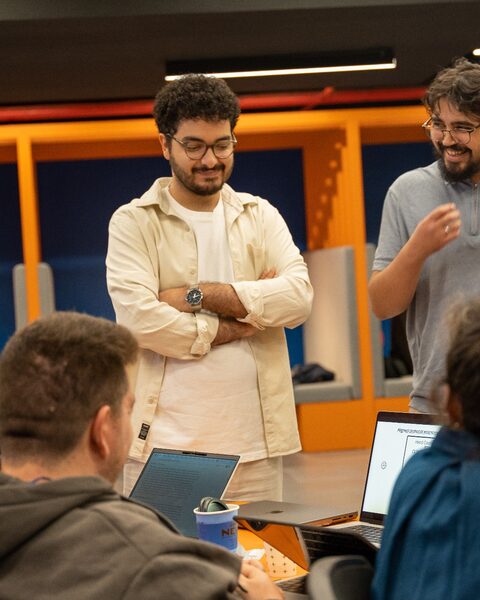 Working session with the team
